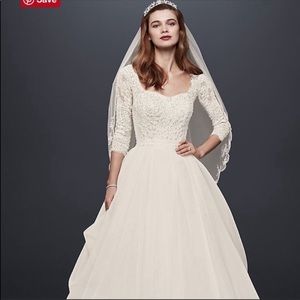 Oleg Cassini wedding dress